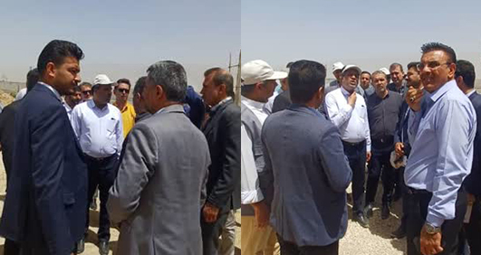 بازدید مدیرعامل شرکت مهندسی آب و فاضلاب کشور از روند آبرسانی به شهرستانهای فیروزآباد، فراشبند و قیروکارزین فارس