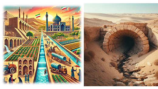 اکو فلو  گامی نوين برای احيای قناتھا و حفظ منابع آبی