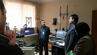 Visiting of the General Director of Khorasan Razavi Standard Organization from Toossab’s Geotechnical Laboratory 