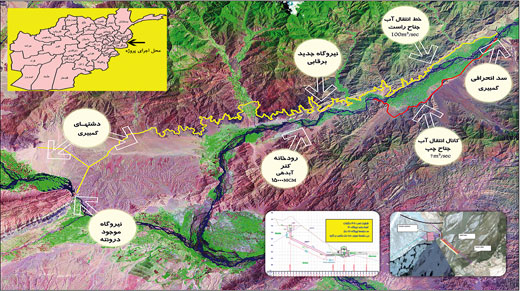  تکمیل و تحویل مطالعات پروژه گمبیری به وزارت انرژی و آب افغانستان